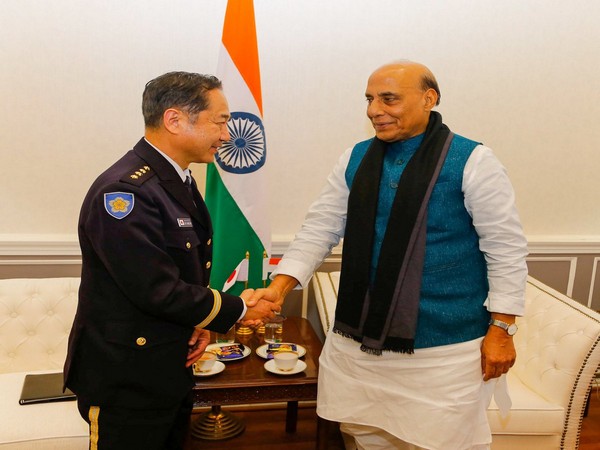 hief of Staff, Joint Staff of Japan, General Yamazaki Koji with Defence Minister Rajnath Singh
