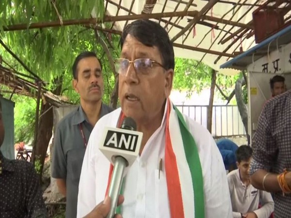 Cabinet Minister PC Sharma speaking to ANI in Bhopal, Madhya Pradesh on Sunday.