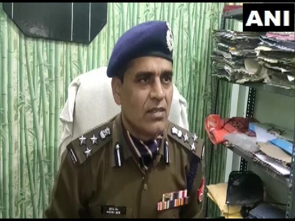 Kanpur SSP Anant Dev Tiwari speaking to ANI. Photo/ANI