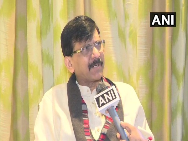 Shiv Sena leader Sanjay Raut speaks to ANI in Belagavi  [Photo/ANI]