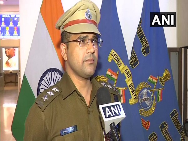 CRPF Assistant Commandant Naresh Kumar talking to ANI in New Delhi on Saturday. Photo/ANI