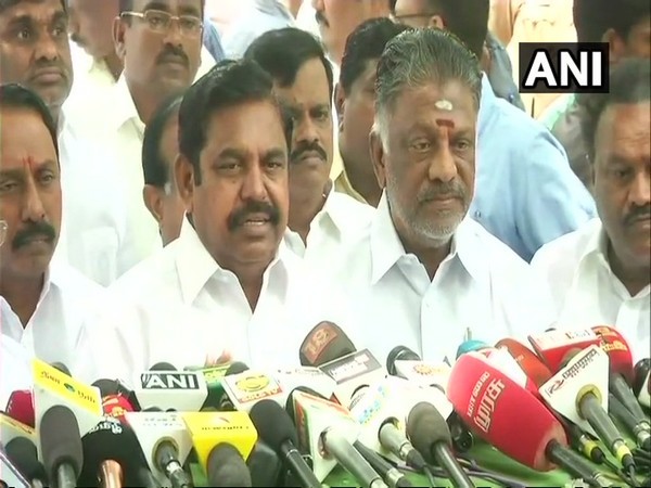 Tamil Nadu Chief Minister Edappadi K Palaniswami and Deputy Chief Minister O Panneerselvam. (File photo)