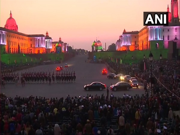 Visuals from the Republic Day parade in Raisina Hills. (File Photo)