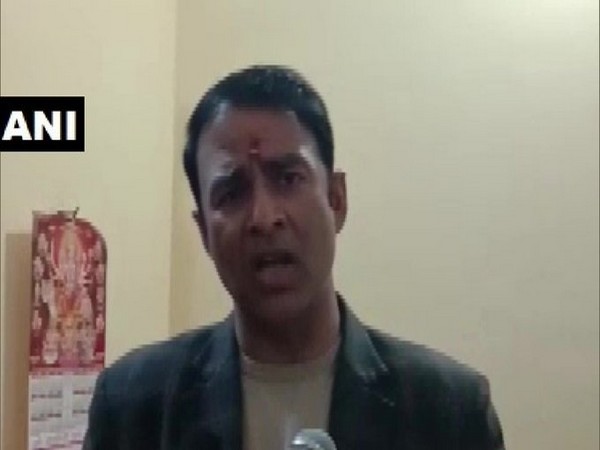 BJP MLA Sangeet Som speaking to ANI on Friday. (Photo/ANI)