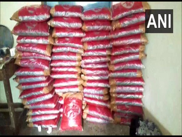 The seized cannabis in Visakhapatnam district of Andhra Pradesh.