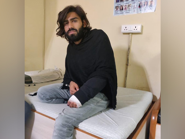 JMI student injured in firing incident has been discharged. Photo/ANI