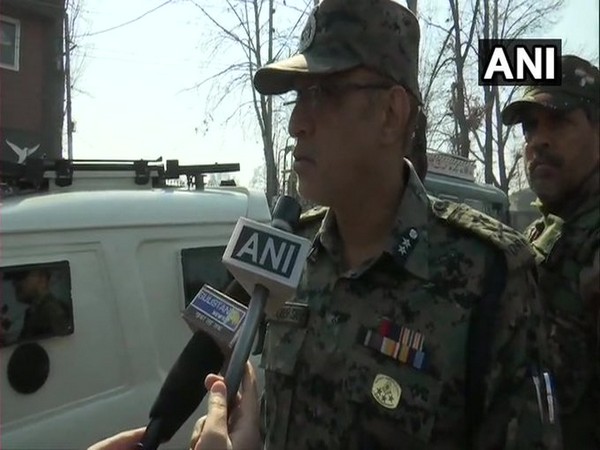 CRPF Inspector General Ravideep Singh Sahi speaking to reporters on Sunday. Photo/ANI