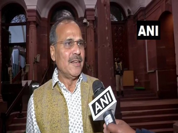 Congress leader Adhir Ranjan Chowdhury speaking to ANI in New Delhi on Thursday.