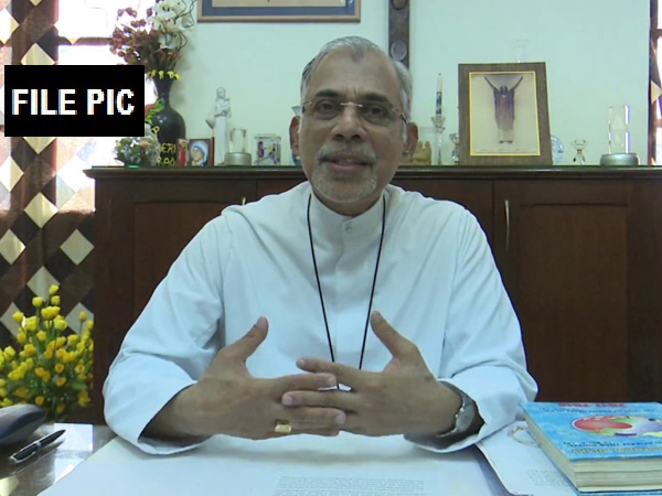 Archbishop of Goa Daman and Diu Filipe Neri Ferrao.