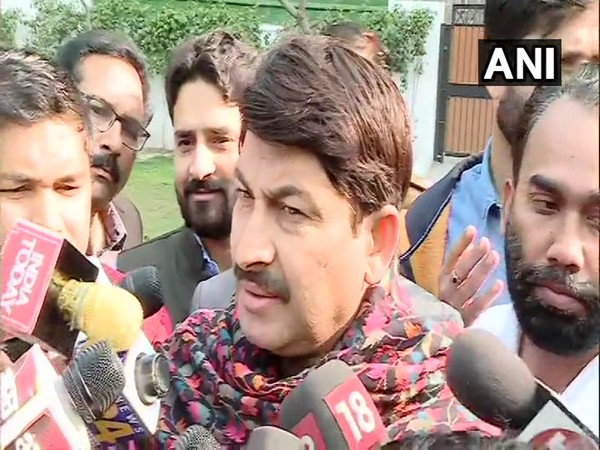 BJP state unit chief Manoj Tiwari speaks to media in New Delhi [Photo/ANI]
