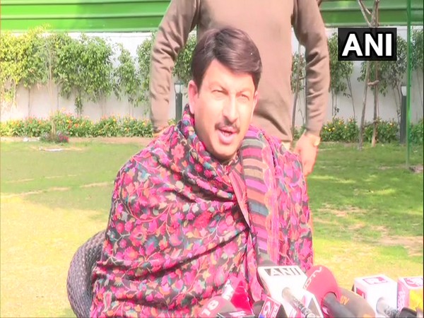 BJP State unit chief Manoj Tiwari speaks to media in New Delhi on Tuesday [Photo/ANI]