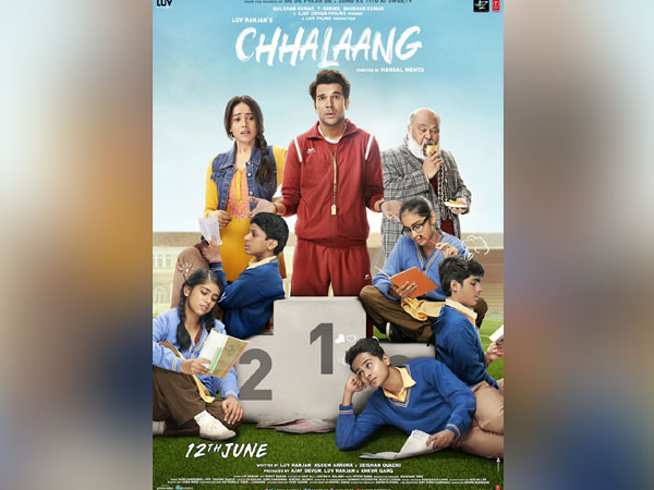 Poster of film 'Chhalaang' (Image Source: twitter)