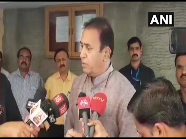 Maharashtra Home Minister Anil Deshmukh speaking to media in Mumbai on Thursday. Photo/ANI