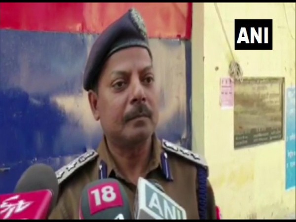 Shailendra Maitrey, Mathura Jail Superintendent speaking to reporters in Mathura on Friday.