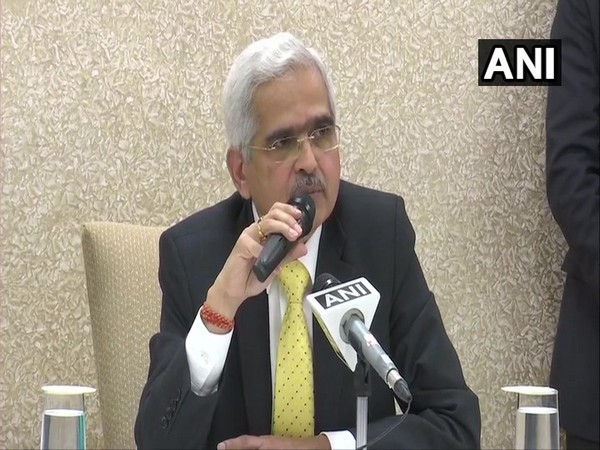 RBI Governor Shaktikanta Das addresses a press conference on Saturday [Photo/ANI]