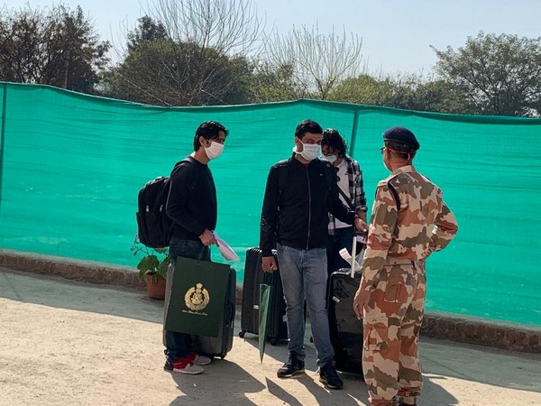 The final batch comprising six travellers were kept at ITBP quarantine facility in Chhawla of the national capital. [Photo/ANI]