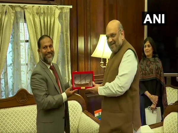 Union Home Minister Amit Shah meets his Maldivian counterpart Sheikh Imran Abdulla 