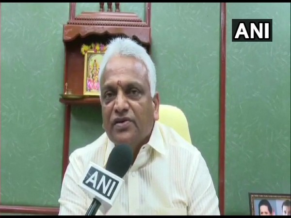 Puducherry Minister MK Rao speaking to ANI on Friday. Photo/ANI