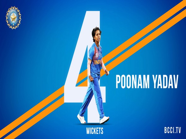 India's spinner Poonam Yadav (Photo/ BCCI Twitter)