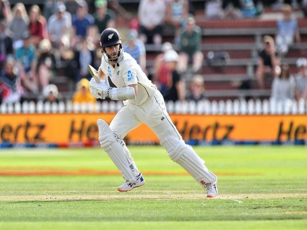Kiwi skipper Kane Williamson in action against India (Photo/ ICC Twitter)