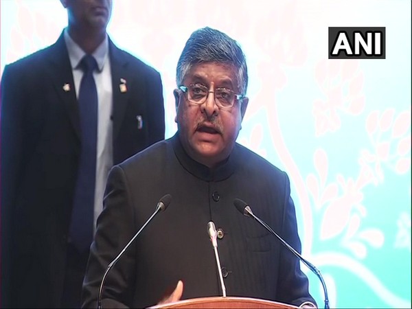 Union Minister Ravi Shankar Prasad addressing International Judicial Conference 2020 in New Delhi [Photo/ANI]