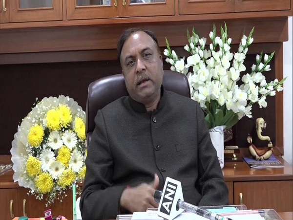 Agra Mayor Naveen K Jain speaks to ANI in Agra on Saturday [Photo/ANI]