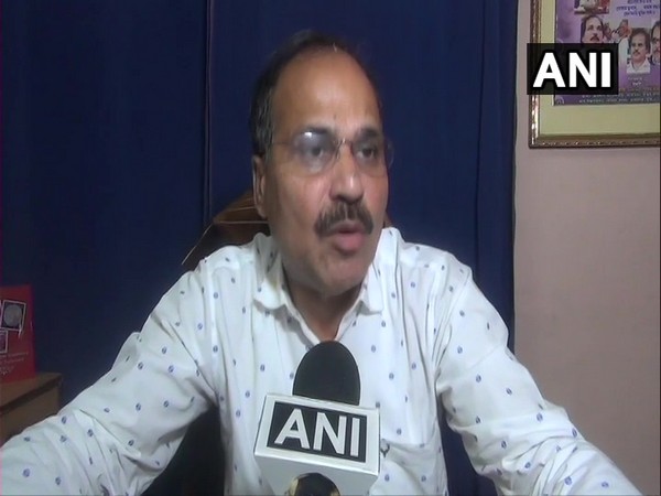 Congress leader Adhir Ranjan Chowdhury speaking to ANI in Murshidabad on Saturday. Photo/ANI