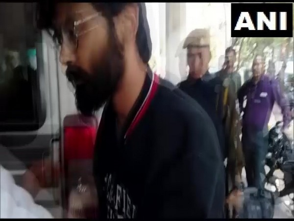A Guwahati Court on Monday extended the Police custody of Sharjeel Imam for another four days. Photo/ANI