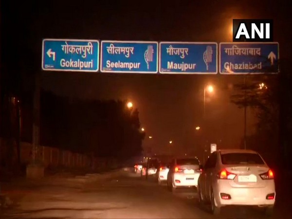 Visual from NSA Ajit Doval's late night visit to review security arrangements in Delhi. Photo/ANI