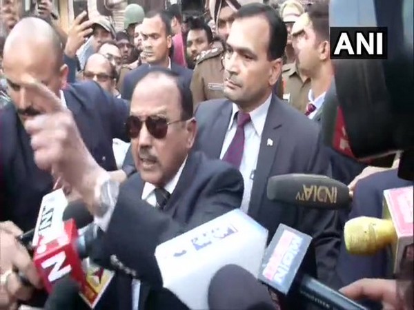 National Security Advisor (NSA) Ajit Doval speaking to reporters on Wednesday. Photo/ANI