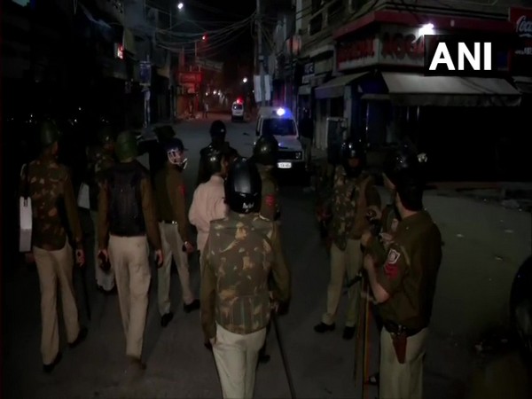 Special Police Commissioner reviewing situation in violence-affected areas in north-east district of the national capital. Photo/ANI