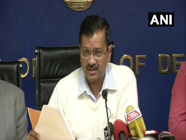 Delhi Chief Minister Arvind Kejriwal addressing a press conference in New Delhi on Thursday.