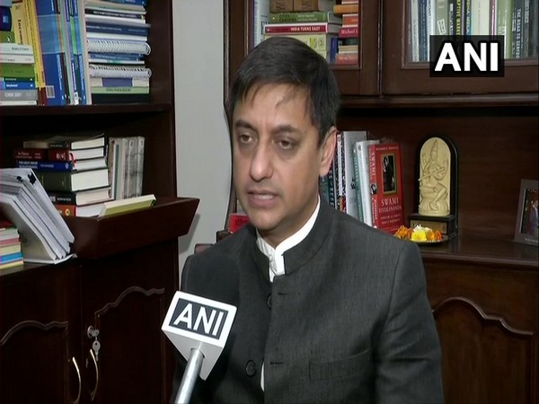 Principal Economic Advisor Sanjeev Sanyal speaking to ANI in New Delhi on Friday.