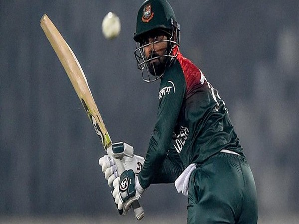 Bangladesh's Liton Das in action against Zimbabwe (Photo/ ICC Twitter)