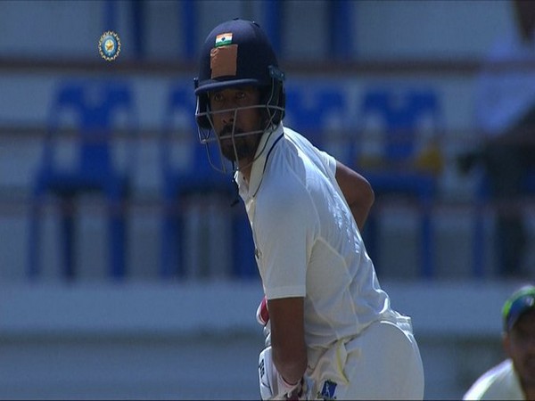 Bengal's Wriddhiman Saha in action against Saurashtra (Photo/ BCCI Domestic Twitter) 