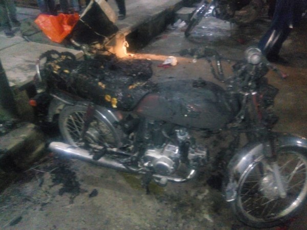 A cracker bomb exploded in Rawalpindi on Thursday.