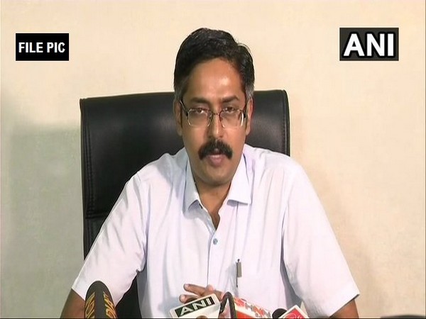 P Sundarraj, Inspector General of Bastar Range speaks to ANI on Thursday [Photo/ANI]