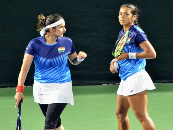 Sania Mirza and Ankita Raina (Image: SAIMedia)