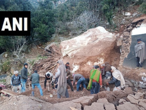 A visual from the accident spot. Photo/ANI