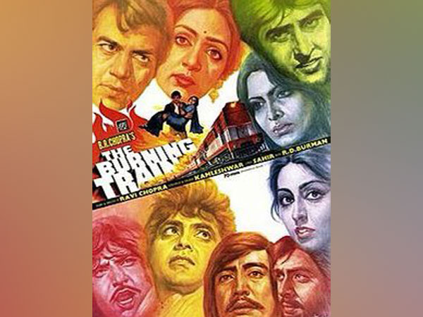 A poster of the film 'The Burning Train' (Image courtesy: Twitter)