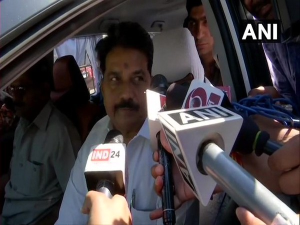Madhya Pradesh Home Minister Bala Bachchan speaking to reporters on Wednesday. Photo/ANI