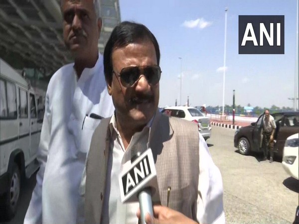 Congress leader Sajjan Singh Verma speaking to ANI in Bhopal on Wednesday. Photo/ANI