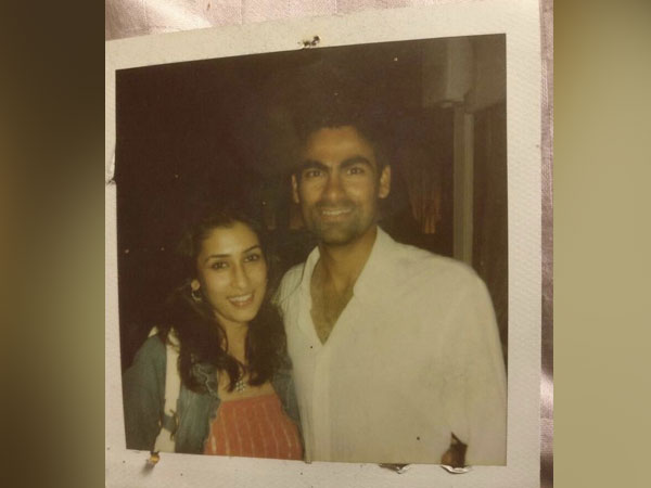 Mohammad Kaif with wife Pooja (Photo/ Mohammad Kaif Twitter)