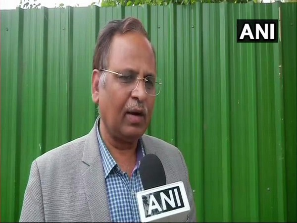Delhi Health Minister Satyendar Jain (File Photo/ANI)