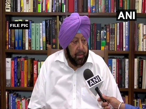 Punjab Chief Minister Captain Amarinder Singh (File photo/ANI)