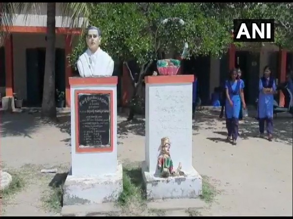 Visuals from the school in Akividu town of West Godavari in Andhra Pradesh on Friday.
