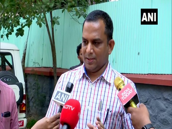 District Collector K Gopalakrishnan speaking to reporters in Trivandrum on Friday