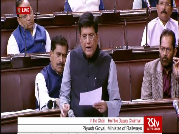 Union Railway Minister Piyush Goyal (Image courtesy: RSTV)
