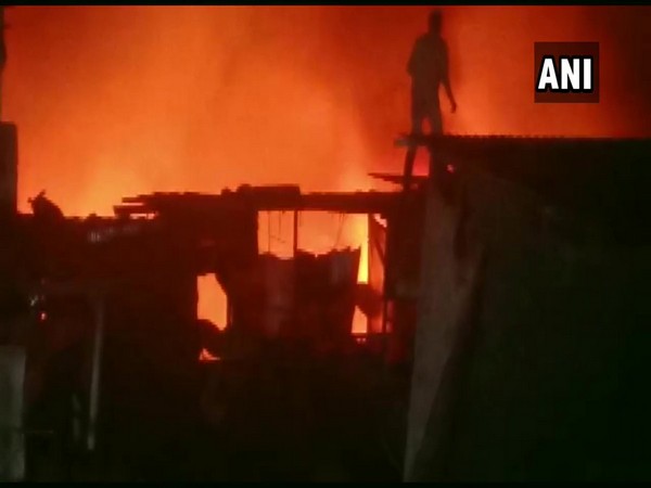 The cause of the fire has been reported as a cylinder blast.