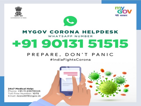 MyGov Corona Helpdesk launched on WhatsApp